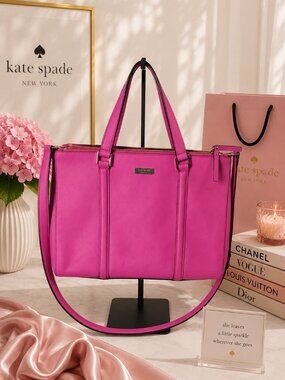 Kate Spade Newbury Lane Small Loden Satchel - Hot Pink